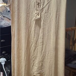 Elegant Cream Jumpsuit